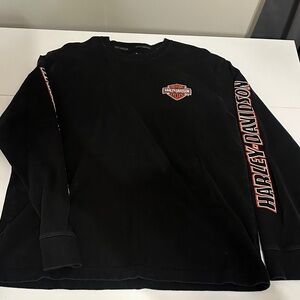 Harley-Davidson Black Long Sleeve size Large